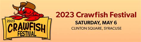 Crawfish festival syracuse 2023. Things To Know About Crawfish festival syracuse 2023. 